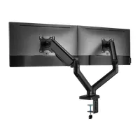 Sbox LCD-S024-2 17"-32" dönthető, forgatható asztali dual monitor tartó konzol #5