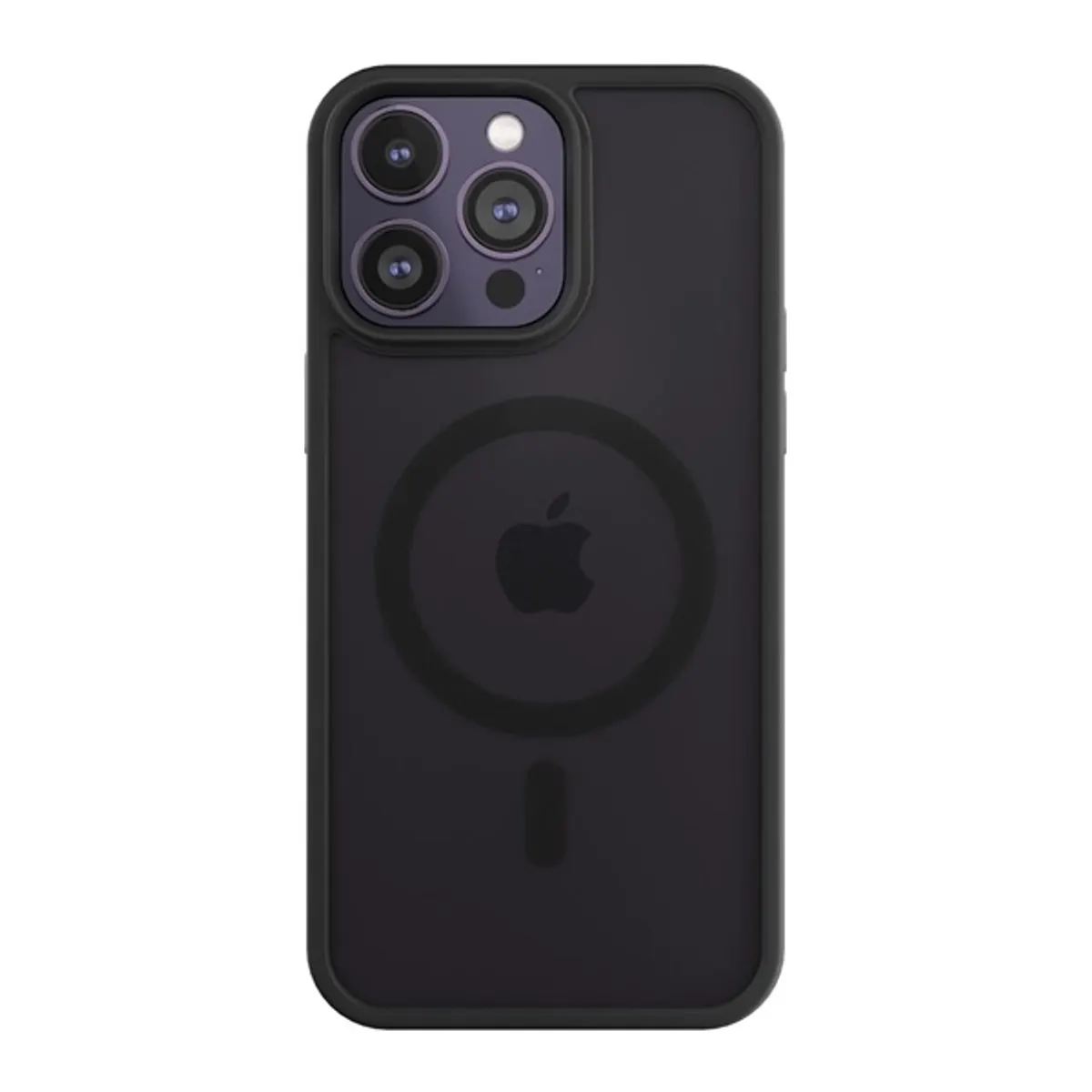 NextOne IPH-14PRO-MAGSF-MISTCASE-BLK iPhone 14 Pro fekete szilikon MagSafe hátlap #2