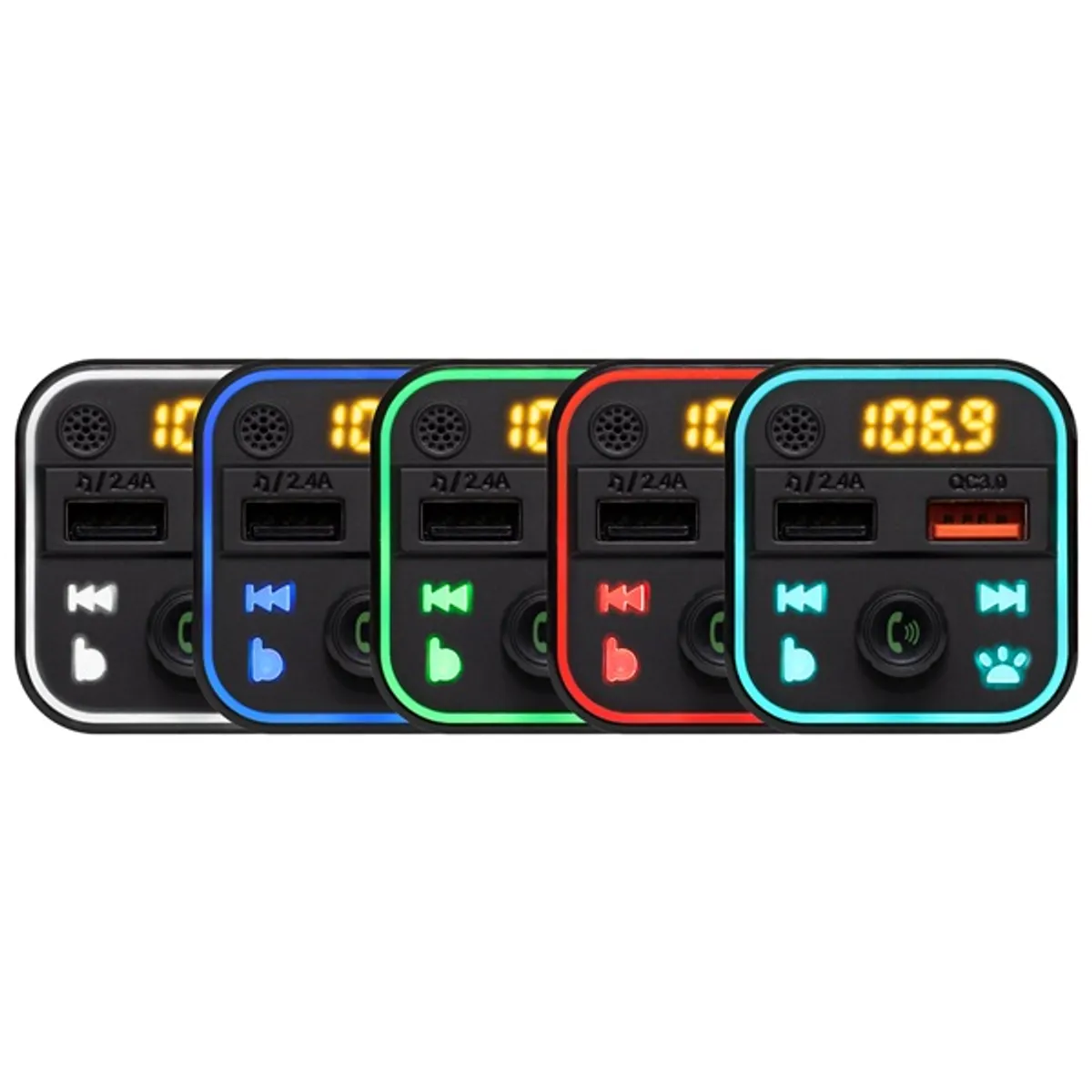 SAL FMBT 18RGB 5in1 autós kihangosító és töltő #3