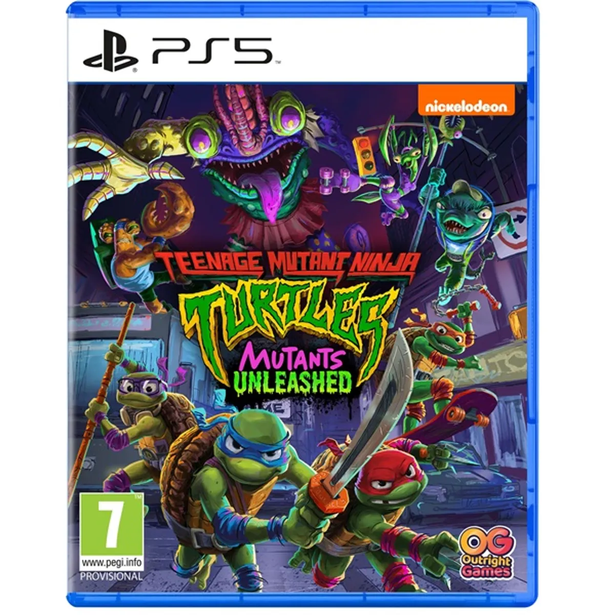 Teenage Mutant Ninja Turtles: Mutants Unleashed PS5 játékszoftver #1