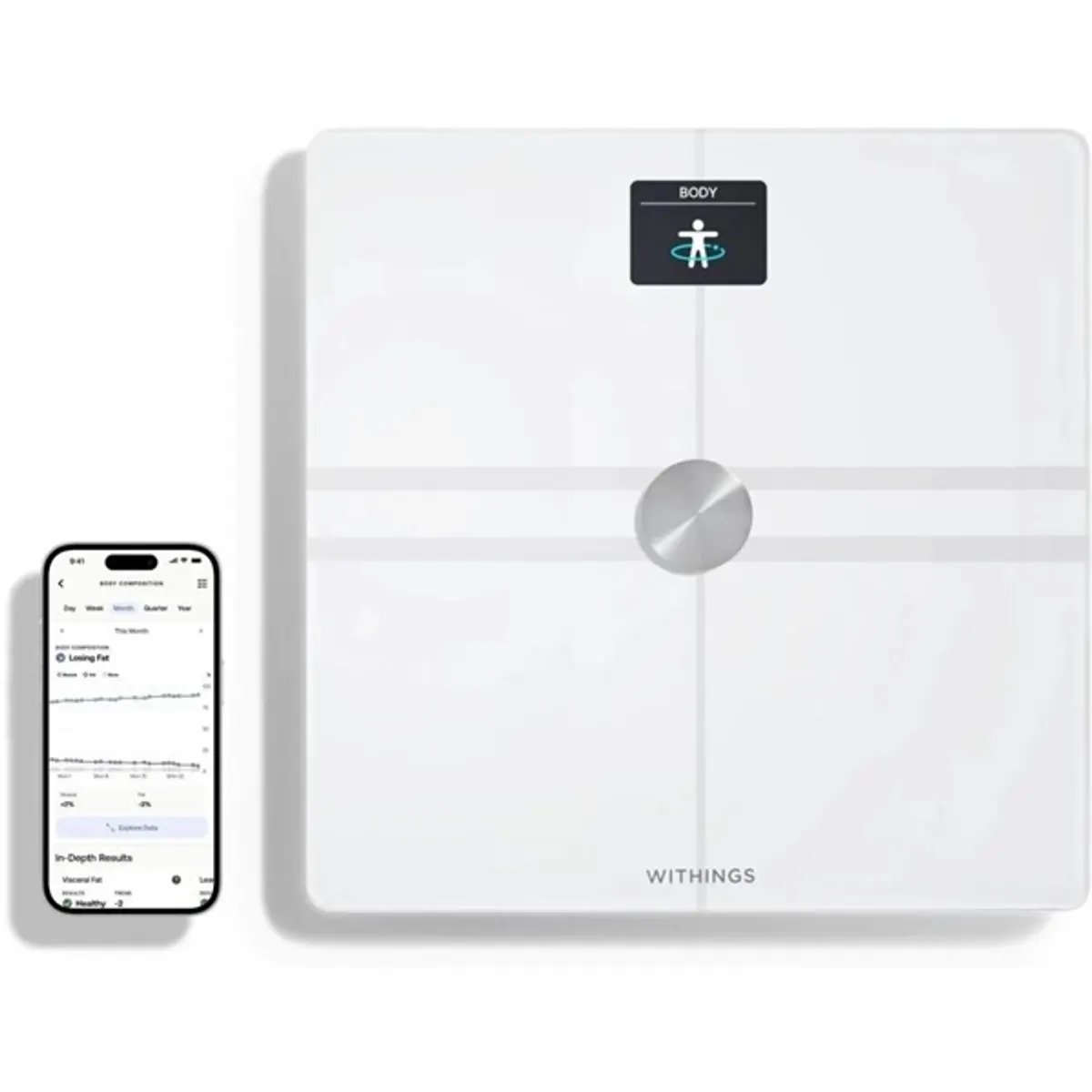 Withings Body Comp Wi-Fi fehér személymérleg #2