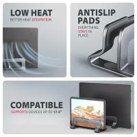 Axagon STND-VG függőleges állvány laptopokhoz és táblagépekhez #3