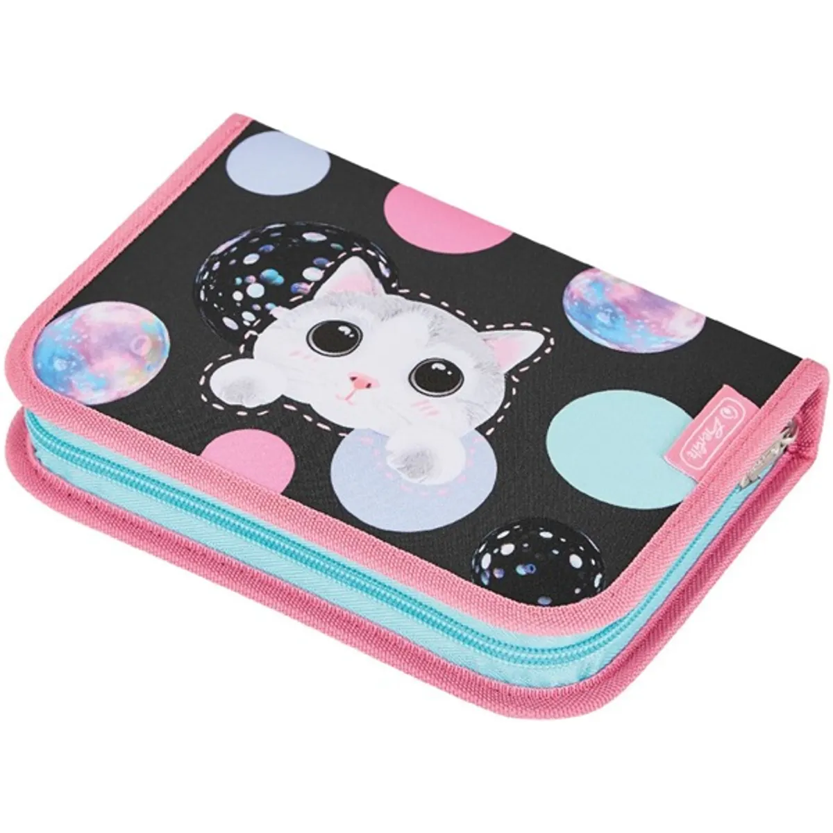 Herlitz Cute Cat 31 részes 2-klapnis töltött tolltartó #1