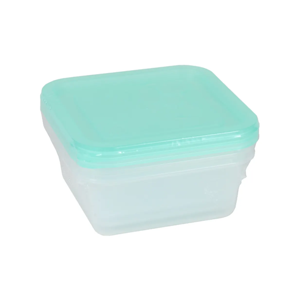 FLAIR 80052 Freezy 1,2L 3 db-os smaragdzöld négyzetes ételtároló hűtődoboz #2