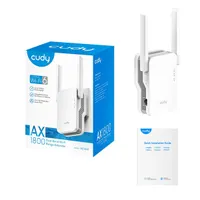 CUDY RE1800 kétsávos AX1800 WIFI 6 MESH fehér extender/access point #5