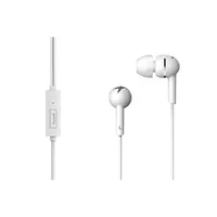Genius HS-M300 mikrofonos fehér fülhallgató