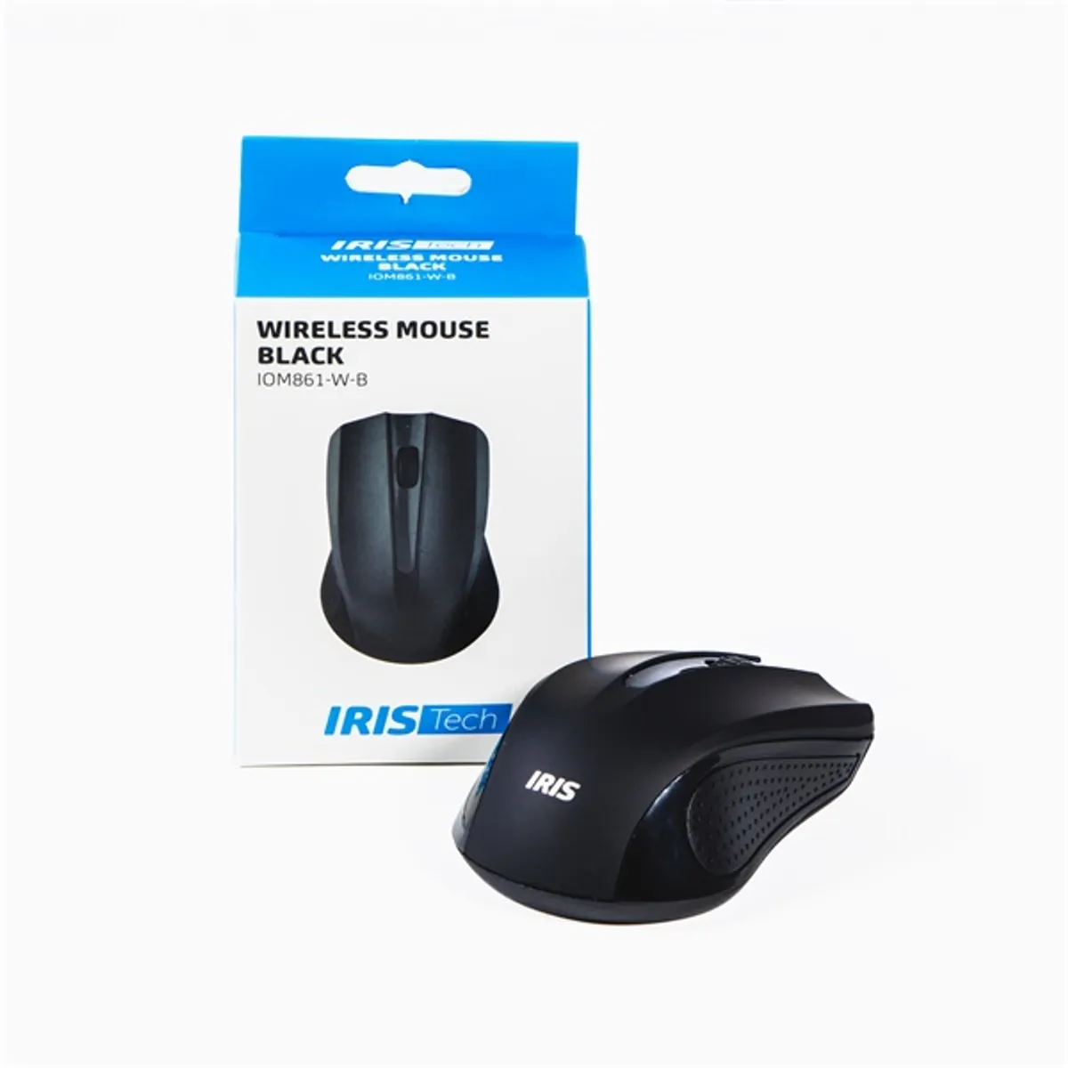 Iris IOM861-W-B Vezeték nélküli Egér fekete #2