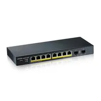 ZyXEL GS1900-10HP v2 8port GbE LAN PoE (70W) 2port GbE SFP smart menedzselhető PoE switch #2