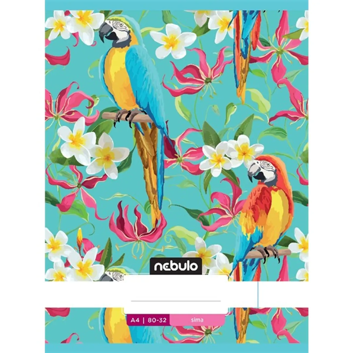 Nebulo L-Design A4 80-32 tűzött sima füzet #8