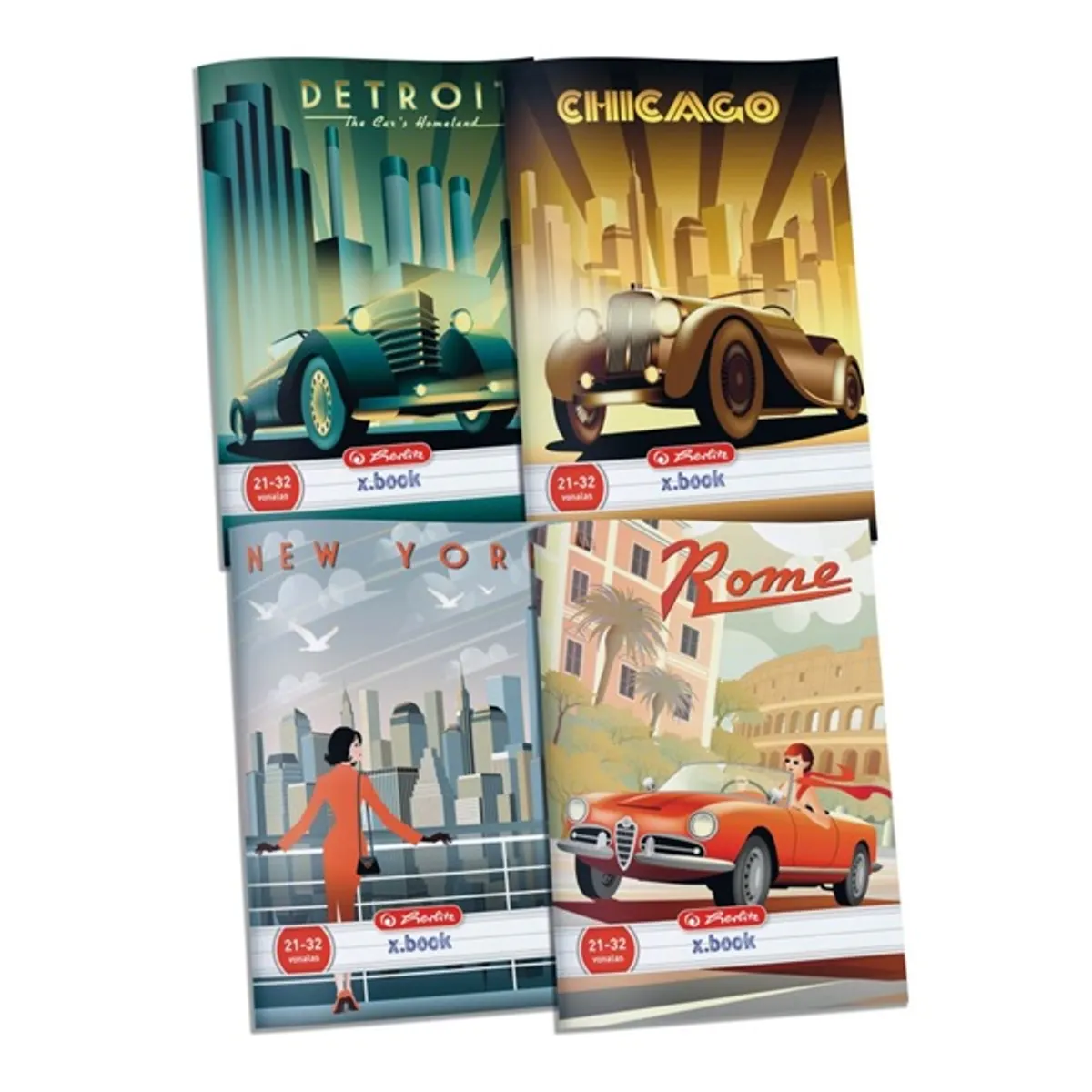 Herlitz Mix A5 20-32 sima füzet #1