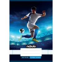 Nebulo Vagány minták A5 3. osztályos 12-32 tűzött vonalas füzet #6