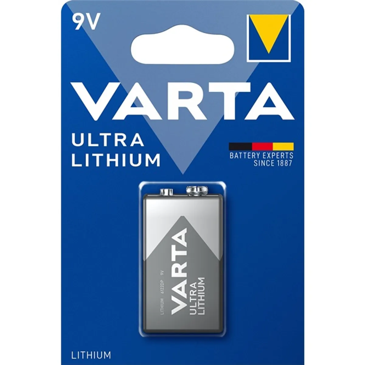 VARTA 6122301401 Professional 9V lítium elem 1db/bliszter #2