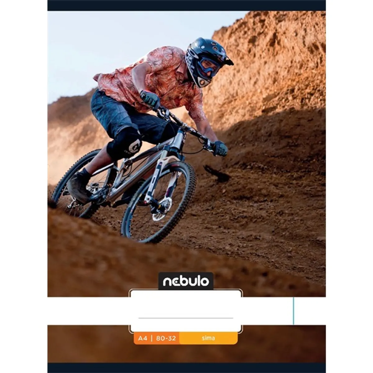 Nebulo Xtreme A4 80-32 tűzött sima füzet #1