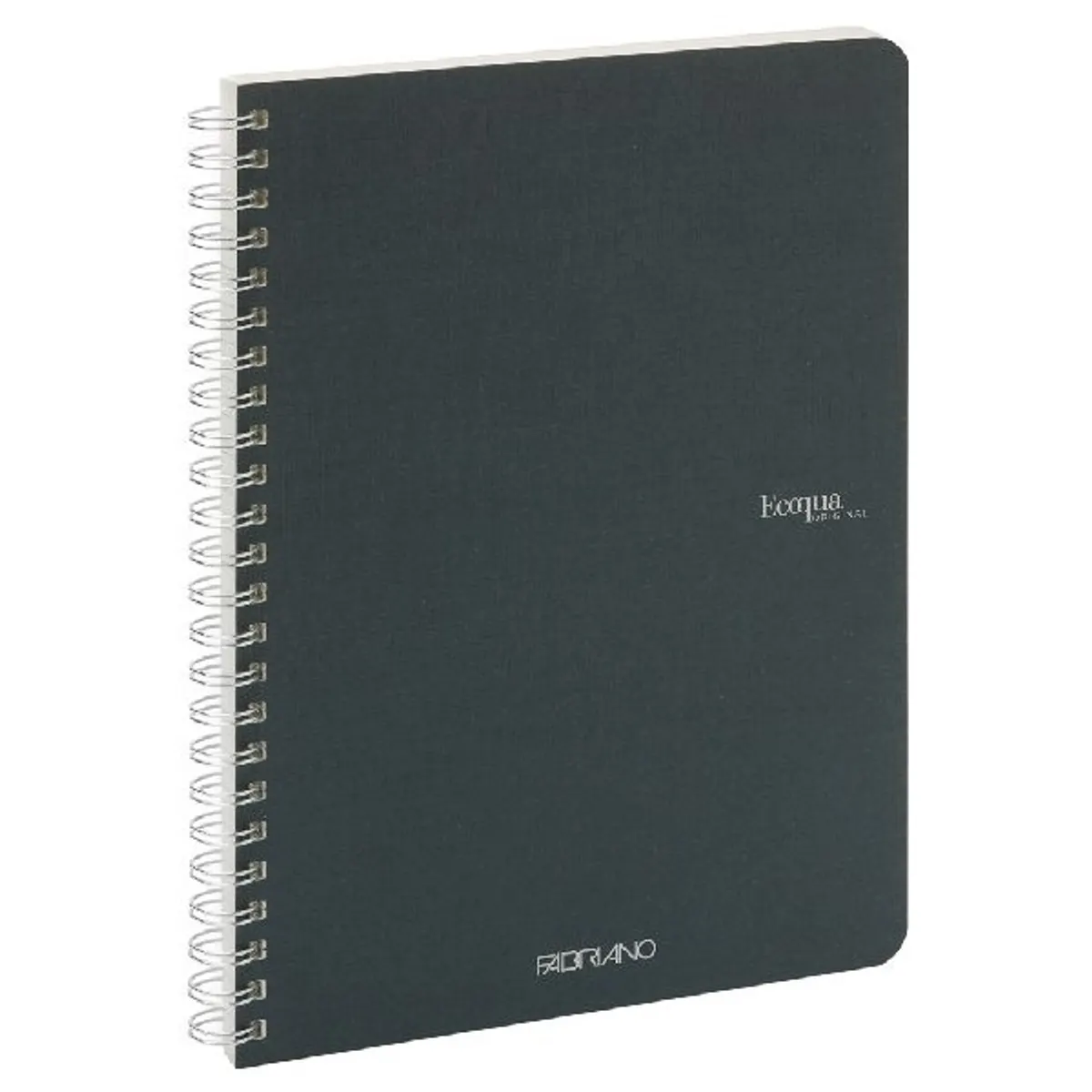 Fabriano Ecoqua A5 70lapos sötétzöld vonalas spirálfüzet #2