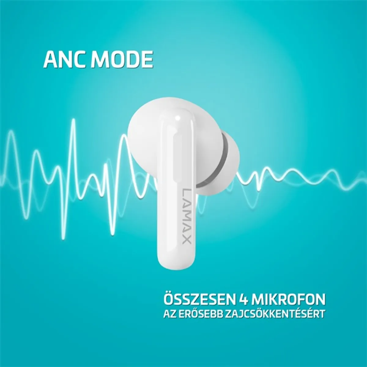 LAMAX Clips1 Plus True Wireless Bluetooth fehér fülhallgató #4