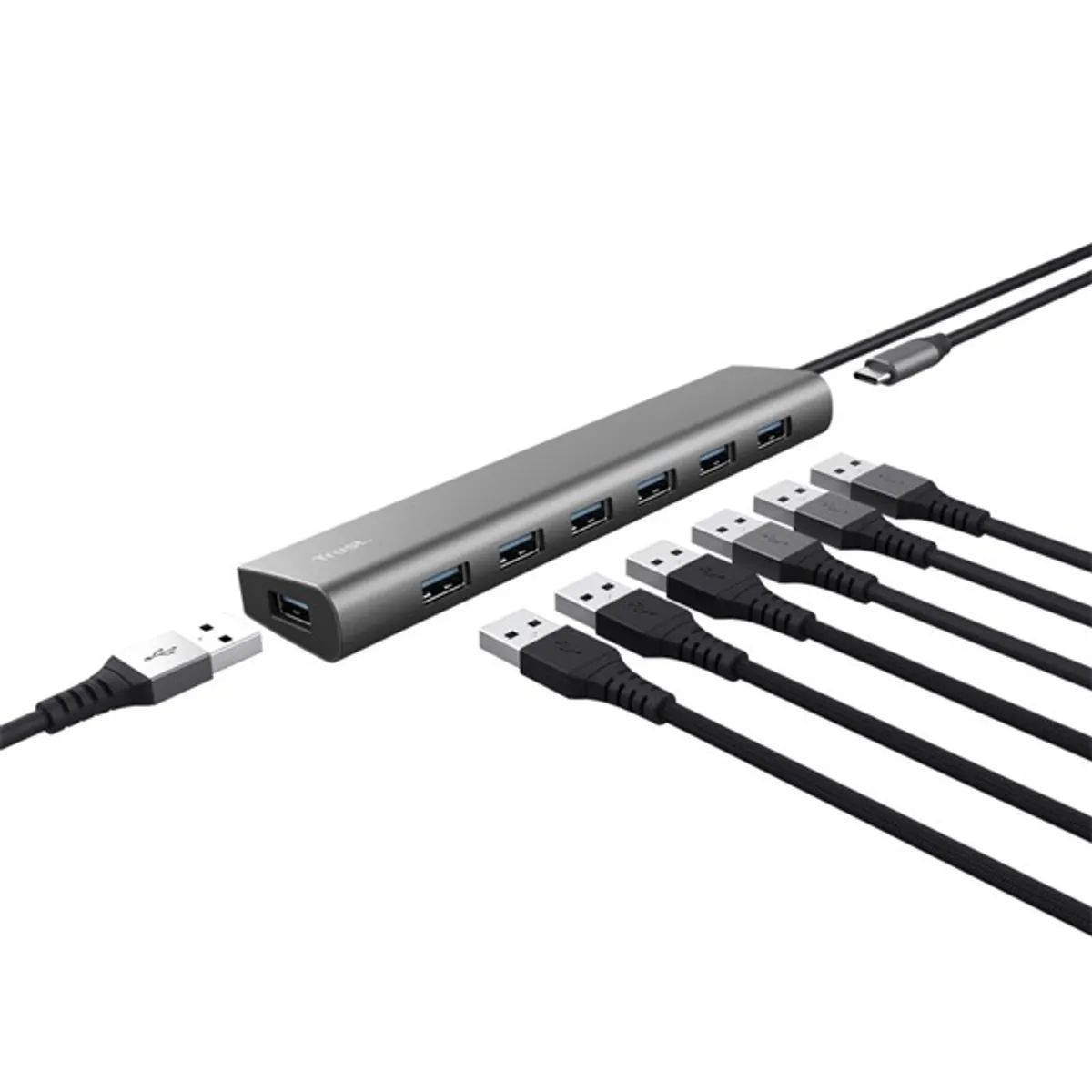 Trust Halyx 7 portos USB HUB #4