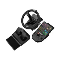 Logitech G Saitek Farming Simulator csomag fekete (kormány + pedál + vezérlőpanel)