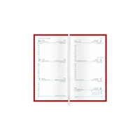 Kalendart Traditional 2026 T035 fekete heti beosztású álló zsebnaptár #2