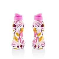 IRIS L-00682 Sports kulacs 600ml, kék vagy rószaszín