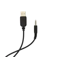 White Shark FIREFLY GH-2342B fekete gamer fejhallgató #6