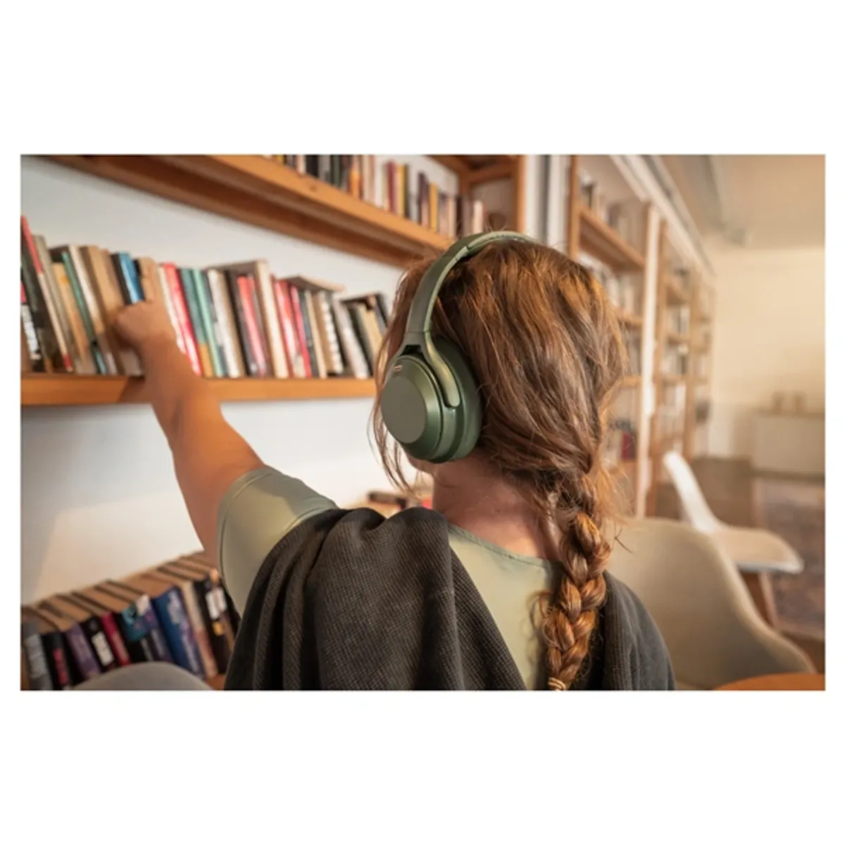Sencor SEP Corporate ANC olívazöld Bluetooth fejhallgató #6