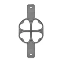 IRIS szilikon palacsinta és tojás sütőforma 4 darabhoz , szürke, fekete vagy piros színű SL-3211 #3