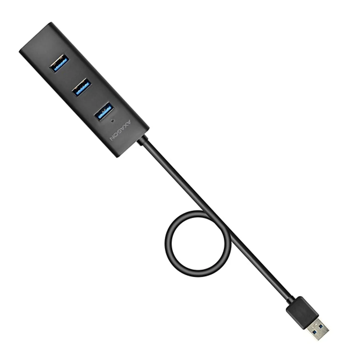 Axagon HUE-S2BP 4 portos USB3.0 gyorstöltő hosszú kábeles HUB tápegységgel #4