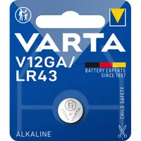 VARTA 4278101401 LR43 (V12GA) fotó és kalkulátor elem 1db/bliszter #3