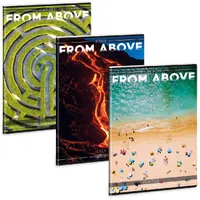 Ars Una Contries from above 23 (5302) A4 extra kapcsos kockás füzet #2