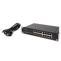 DIGITUS DN-80115 10" 16x GbE LAN port nem menedzselhető Switch #5