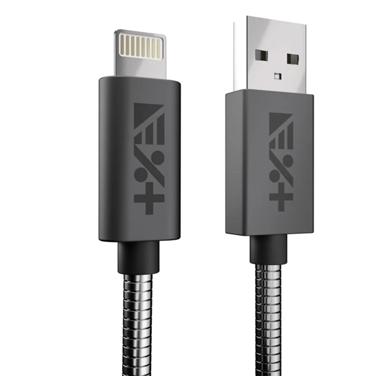 NextOne LGHT-USBA-MET-SG 1m USB A-Lightning metál kábel #2