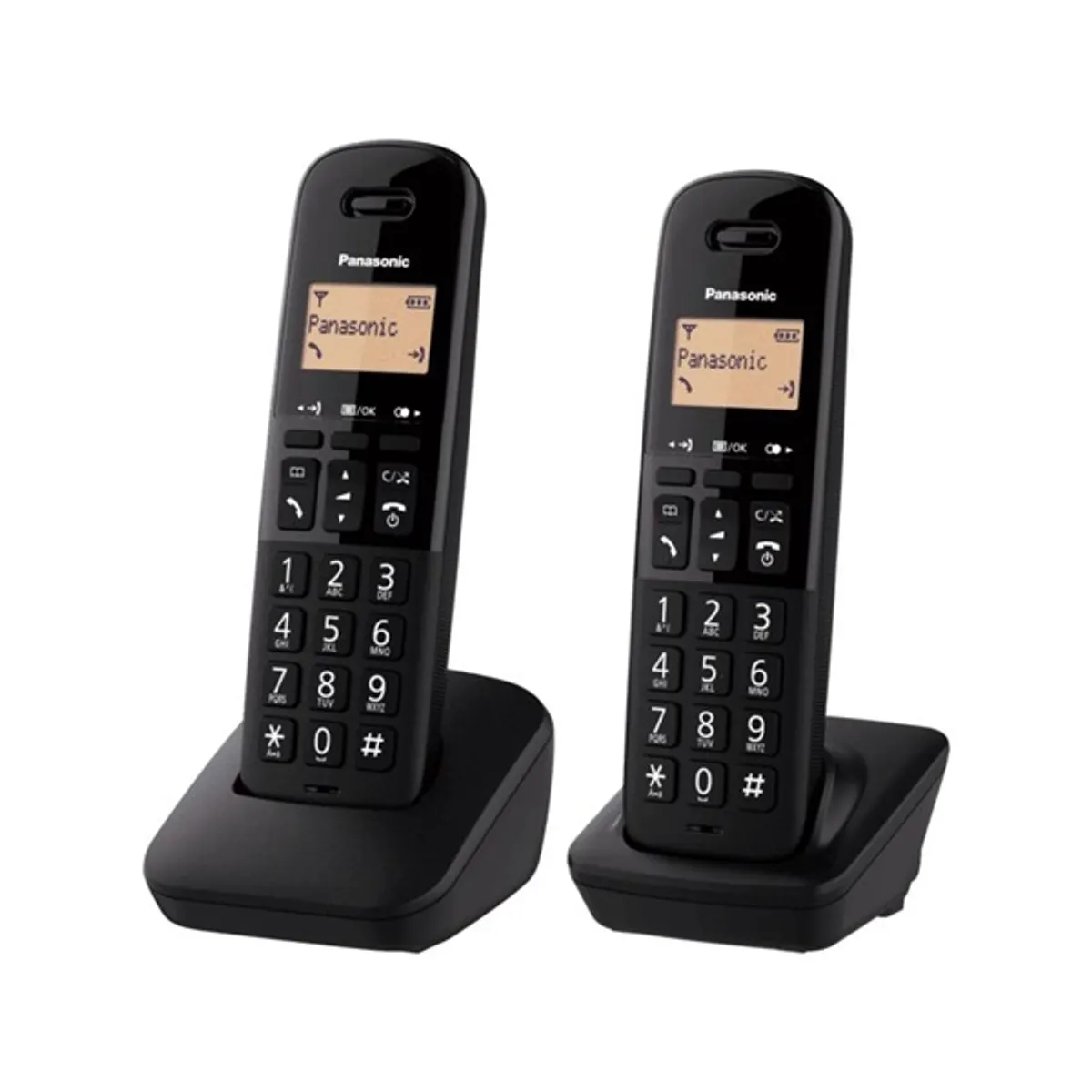 Panasonic KX-TGB612PDB fekete dect telefon #1