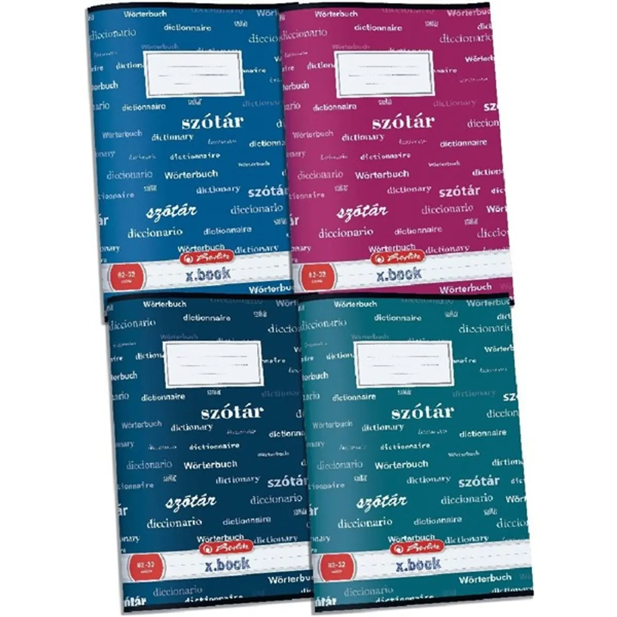 Herlitz Design A4 32lapos szótárfüzet #1