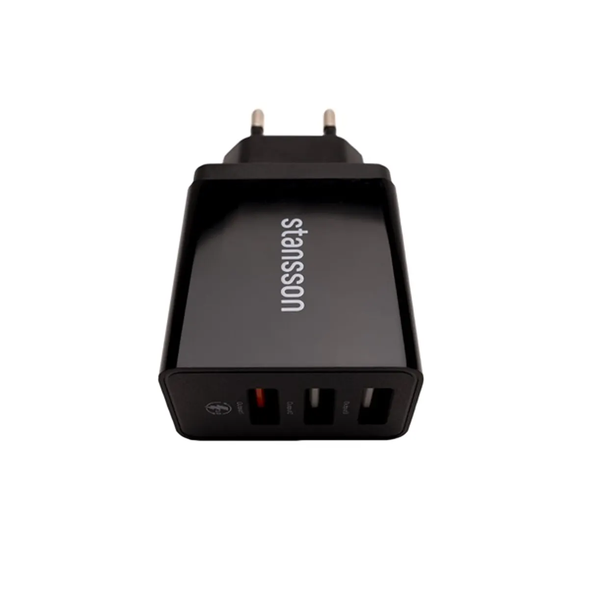 Stansson CH-300-BL 2,4A univerzális fekete hálózati gyorstöltő #2