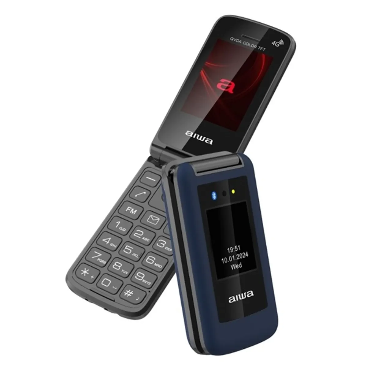 Aiwa FP-30-4G/BL 2,4" DualSIM kék mobiltelefon #1