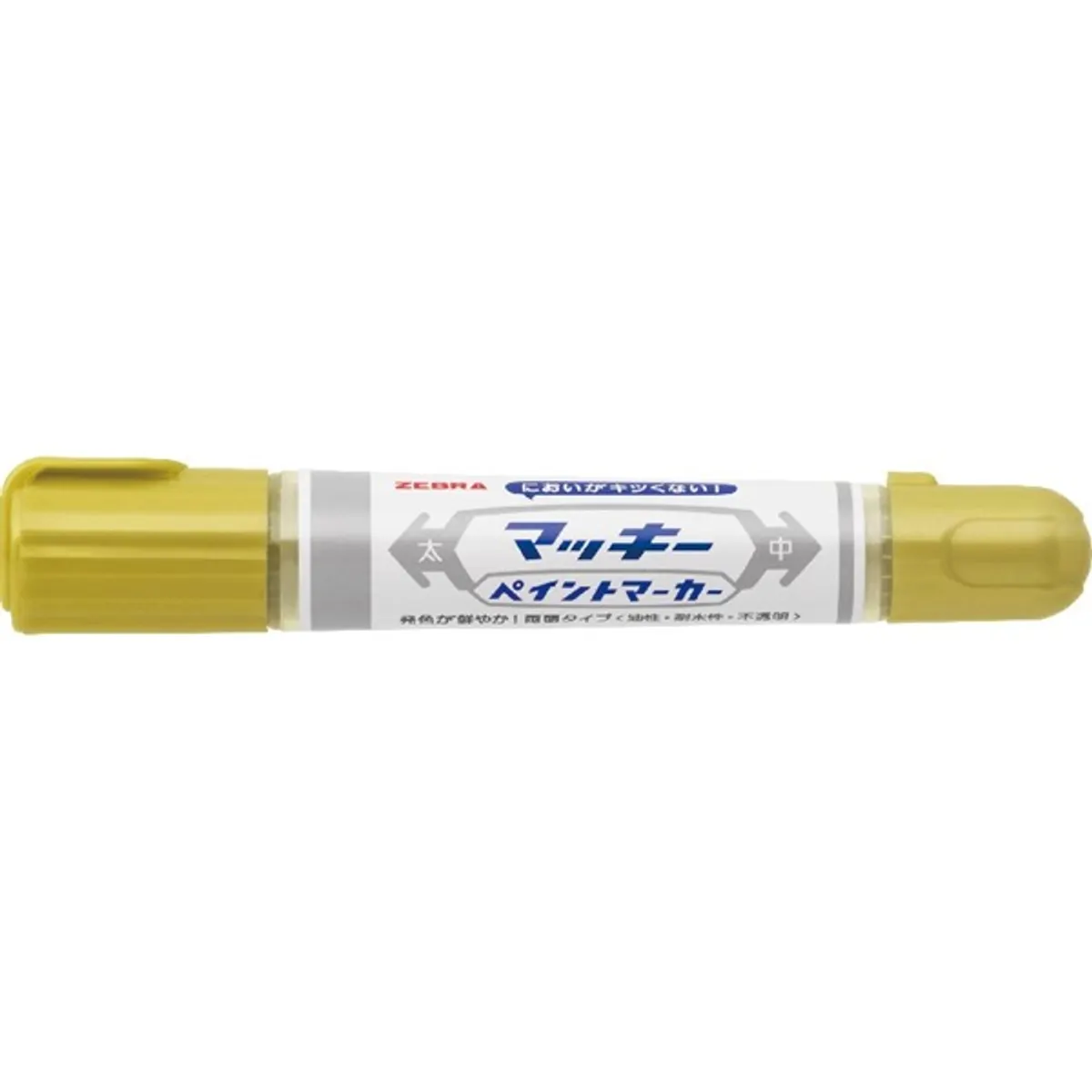 Zebra Mckie Bold arany kétvégű lakkmarker #1