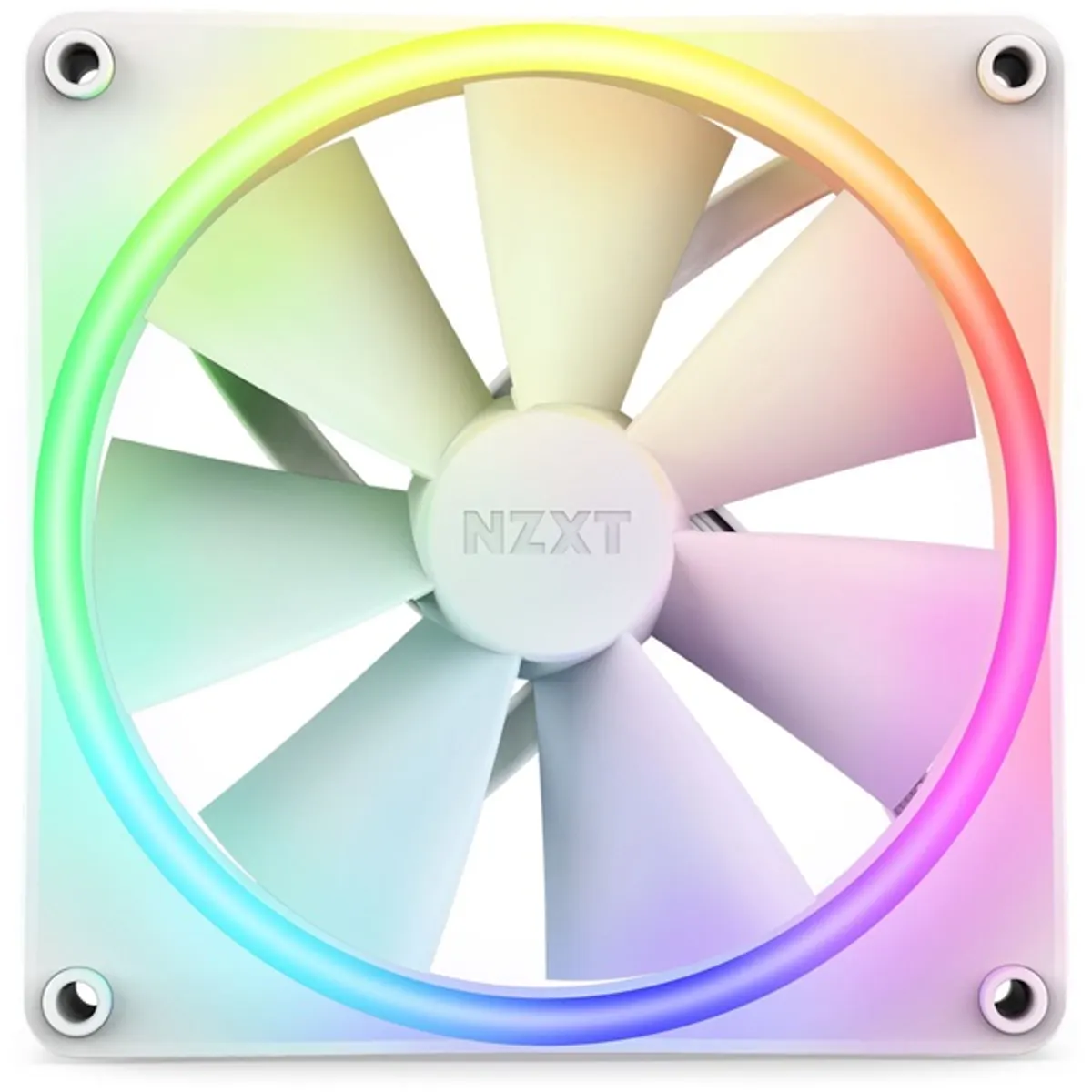 NZXT F140 RGB Duo (single pack) 14 cm 1800RPM fehér ház ventilátor #2