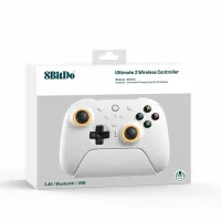 8BitDo Ultimate 2 Nintendo Switch / Switch 2 / PC Hall-Effect fehér vezeték nélküli kontroller #6