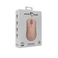 White Shark GRAPHENE WS GM-5014P 6200dpi pink gamer egér #6