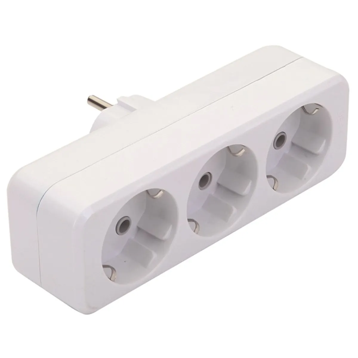 Anco 321736 16A 250V fehér földelt 3-as hálózati elosztó #1