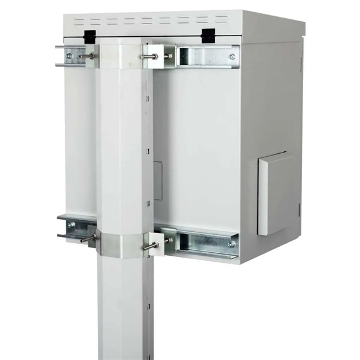 Lande LN-SBO-IP5512U6060-LG SAFEbox 19" 12U 600x600 kültéri szürke fali rack szekrény #2