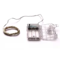 Iris Fix fényű 5m/meleg fehér/50db LED-es fényfüzér, fénydekoráció #2