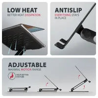 Axagon STND-LQB állvány laptopokhoz és táblagépekhez #3