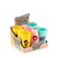 IRIS L-00749 Lemonade pohár 450ml, rózsaszín vagy kék #2