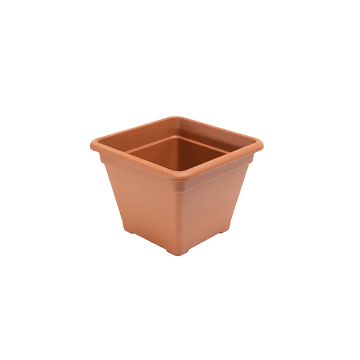 FLAIR Sydney 61307 terra 30x30 cm szögletes virágcserép #1