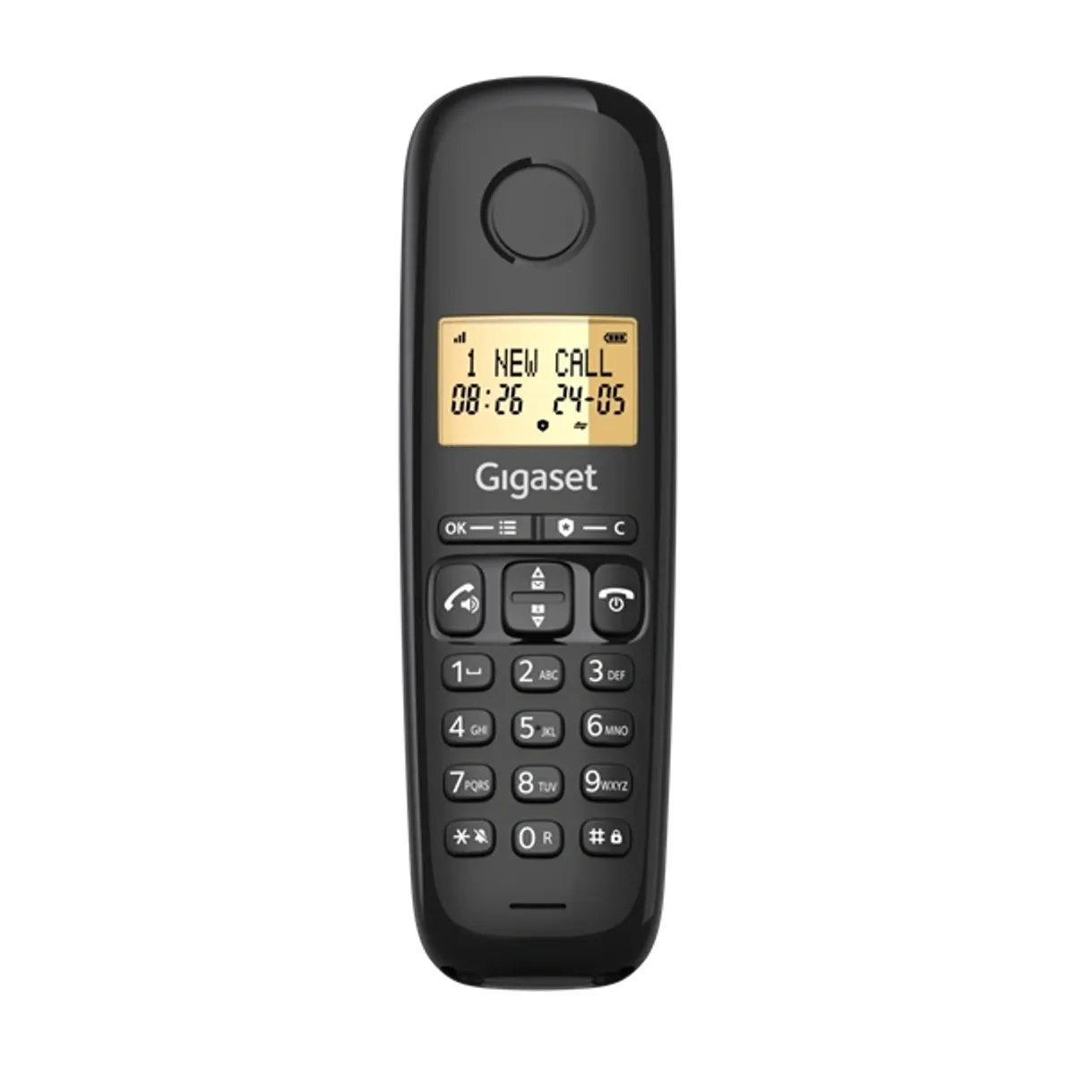 Gigaset Basic 100 fekete dect telefon #4
