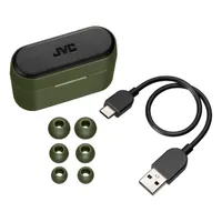 JVC HA-A9TG True Wireless Bluetooth military zöld fülhallgató #3