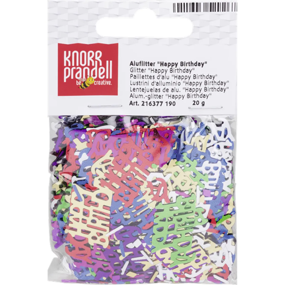 Knorr Prandell Happy Birthday dekor felirat #1