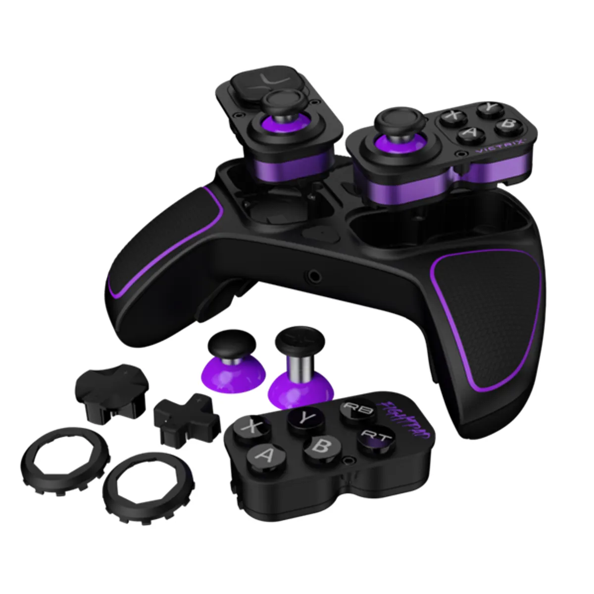PDP 049-002-BK Victrix Pro BFG Xbox Series X|S/Xbox One/PC vezeték nélküli fekete eSport kontroller #7