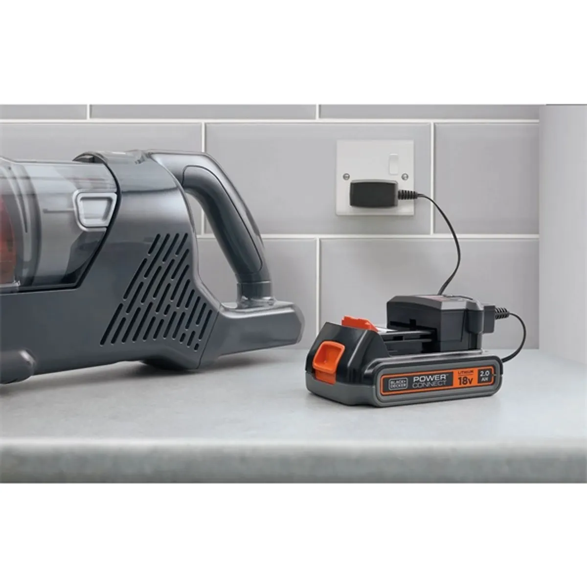 Black&Decker BHFEA18D1 PowerSeries+™ vezeték nélküli álló porszívó #7